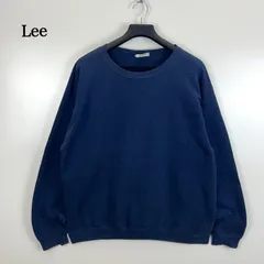 Lee 90s USA vintage HEAVY COTTON sweatshirts L リー アメリカ製 ヘビーコットン スウェット トレーナー 90年代 無地 ヴィンテージ 紺 ネイビー