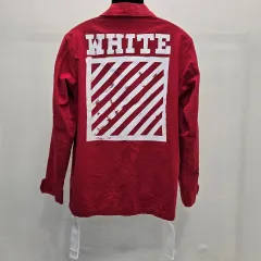 オフホワイト ミリタリー シャツ ジャケット 17FW