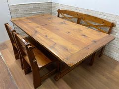 カリモク家具 ルスティック 囲炉裏型ダイニングテーブル ※テーブルのみ