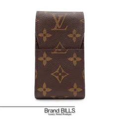 未使用品 LOUIS VUITTON ルイ ヴィトン エテュイ・シガレット シガレットケース タバコケース 小物入れ M63024 モノグラム ブラウン ユニセックス