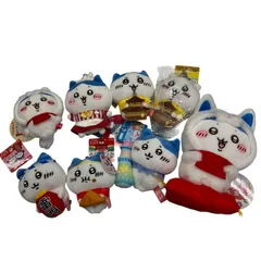 186001 現状品 ちいかわ ハチワレ ご当地マスコット 8点まとめ売り