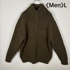 《Men》UNIQLO スフレヤーンハーフジップセーター