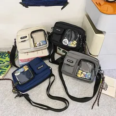 バッグ メンズ レジャー ミニバックパック ショルダーバッグ 胸ポーチ シンプル インスタ映え