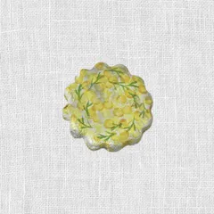 ミモザブローチ①