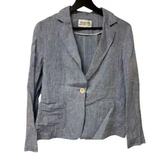    PRIMATTIVO HANAE MORI SPORTS （プリマティーボ ハナエモリ スポーツ）テーラードジャケット 麻（リネン） 100% 38サイズ【Z1816】