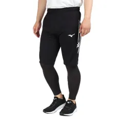 新品 [ミズノ] トレーニングウェア ウォームアップハーフパンツ 吸汗速乾 ドライ 男女兼用 32JD8002 09 ブラック S