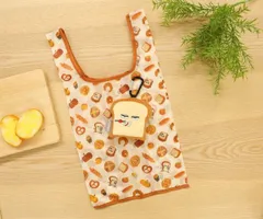 新品 パンどろぼう ポーチ付きエコバッグ [ネコポス]