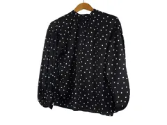 k03250821024　SENSE OF PLACE　フリーサイズ　黒×白　Mサイズ程度　トップス　その他トップス　春夏