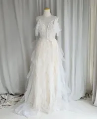 レース ウェディング ドレス