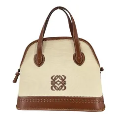 LOEWE　レディース　2Way　ハンドバッグ　キャンバス　トートバッグ