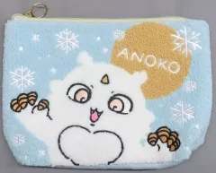 【中古】バッグ あのこ ポーチ 「エニマイくじ ちいかわ なんか小さくてかわいいやつ ゆきだるまになっちゃった!」 D-2賞