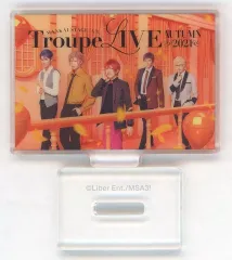【中古】アクリルスタンド・アクリルパネル ミニアクリルポスター(Troupe LIVE～AUTUMN 2021～) 「MANKAI STAGE『A3!』ACT3! 2025」 カプセルトイ景品