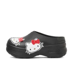 【新品】アディダス ハローキティ サンリオ コラボ アディフォーム スタン ミュール スタンスミス ブラック ADIDAS HELLO KITTY ADIFOM STAN MULE shoes sneakers