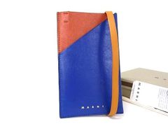 □MARNI（マルニ）良品 /レザー/ セミショルダーバッグ/バイカラー 
