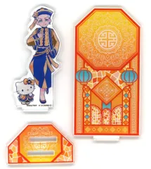 【中古】アクリルスタンド・アクリルパネル 三ツ谷隆＆ハローキティ 背景付きアクリルスタンド 「東京リベンジャーズ×サンリオキャラクターズ」