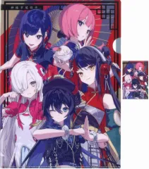 【中古】グッズセット 集合 クリアファイル＆ステッカーセット 「タイトーくじ 神椿市建設中。 神椿市遊興中。」 J賞