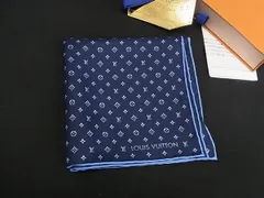 ■新品■未使用■ LOUIS VUITTON ヴィトン M79555 ポケットスクエア LV デュアル シルク ハンカチーフ ポケットチーフ メンズ FW2548