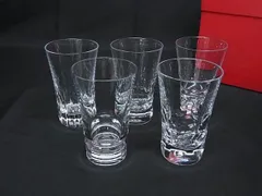 ■新品■未使用■ Baccarat バカラ クリスタルガラス アソート タンブラー 食器 テーブルウェア 5客セット クリア BS2315