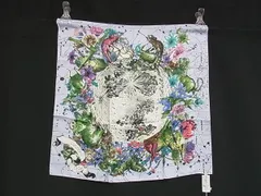 ■新品■未使用■ ChristianDior ディオール ゾディアック シルク100% 大判 スカーフ ストール レディース マルチカラー FT7255