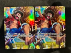 モンキー・D・ルフィ SEC 2枚セット シークレット OP15-119 ワンピースカードゲーム