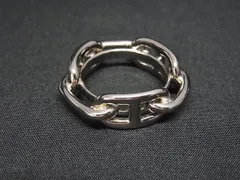 ■新品同様■ HERMES エルメス シェーヌダンクル ルカデ レガート スカーフリング スカーフ留め アクセサリー シルバー系 BS3268