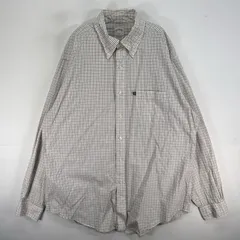 古着 ブルックスブラザーズ Brooks Brothers 長袖シャツ チェック 胸ポケ 346 L  ホワイト系 マルチカラー メンズ