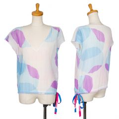 極美品】PLEATS PLEASE プリーツプリーツカットソー 半袖 ドット柄
