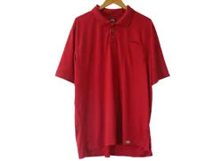 k05250816041　Dickies　XLサイズ　Red　　トップス　ポロシャツ　春夏