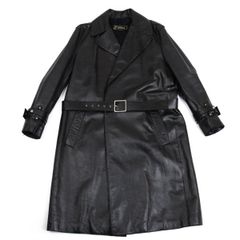 Supreme Schott Leather Trench Coat Sサイズ - メルカリ