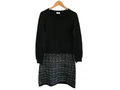 k05250808018　persodea　Lサイズ　Black　　ワンピース or ドレス　ワンピース　秋冬