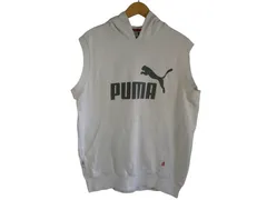 k05250808003　puma　Lサイズ　アイボリー×黒　　トップス　その他トップス　秋冬