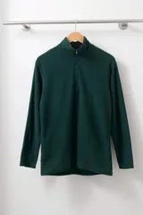 《トップス》00's patagonia CAPILENE ハーフジップ フリース ダークグリーン M | USA製 古着のサムネイル