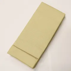 新品 小杉織物 角帯 日本製 [生成-きなり-] 浴衣 着物 粋な小袋帯 男物