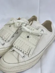 CONVERSE コンバース オールスター キルト OX ローカット スニーカー size24.5/アイボリー ■■レディース