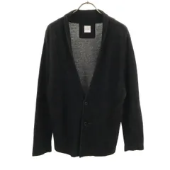 Paul Smith ポールスミス 日本製 長袖 ニットカーディガン M ブラック系 メンズ 古着のサムネイル