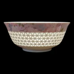１点限り【アウトレット品】二明商店 しずく彫り 宇野千代 華ざくら　中鉢のサムネイル