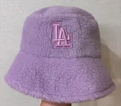 MLB LA ドジャーズ シープスキン バケットハット