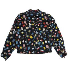 VERSACE ヴェルサーチ リバーシブル ボンバージャケット 46 - メルカリ