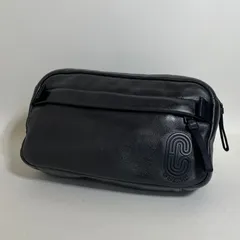 2602-175｜美品｜コーチ ボディバッグ レザー ブラック