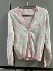 メゾンキツネゴルフ アーガイル カーディガン