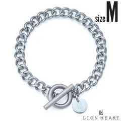 ライオンハート ヴァリアスチェーン ブレスレット サージカルステンレス316L 喜平 金属アレルギー対応 メンズ ブランド LION HEART