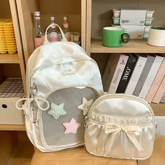 バッグ ナイロン リュックサック 軽量 大容量 学生 アウトドア 旅行 韓国風 2025新作