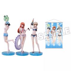 [중고] 피규어 마키세 홍리개&시이나 마유리&아만음 스즈바 수영복 Ver. 세트 [STEINS;GATE] 1/7 플라스틱제 도장이 끝난 완성품