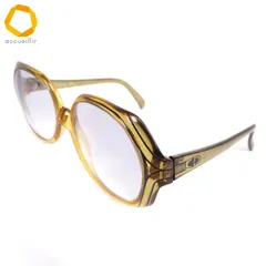 #ae クリスチャンディオール Christian Dior サングラス メガネ 52□14 2035-20 カーキ系 ドイツ製 ヴィンテージ レディース [994348] k01