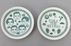 【中古】皿・ボウル EXILE THE SECOND NEW YEAR 2024 豆皿2枚セット EXILE TRIBE STATION限定