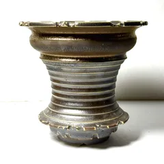 口径 14.5cm植木鉢多肉塊根観葉植物ハンドメイド陶器陶芸アカベサボテンコーデックス グラキリス パキプス アガベ