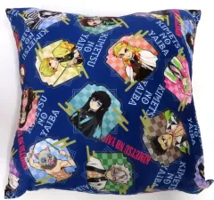 【中古】クッション・本体 集合(ブルー) 背当てクッション 「鬼滅の刃×しまむら」
