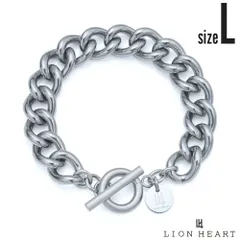 ライオンハート ヴァリアス チェーン ブレスレット サージカルステンレス316L Lサイズ グラム 金属アレルギー対応 メンズ ブランド LION HEART
