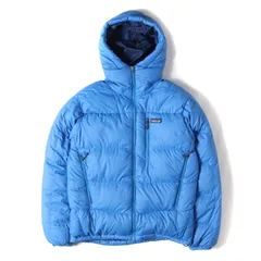 Patagonia パタゴニア ジャケット ブルー サイズ:XS | フィッツロイ ダウン フーディ ジャケット (Fitz Roy Down Hoody) | アウター ブルゾン 上着 超軽量【メンズ】【中古】