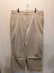 USA製　90s　初期型　Polo by Ralph Lauren　ポロバイラルフローレン　チノパン　ポロチノ　ボックスロゴ　ボックスタグ　2タック　ベージュ　W38
